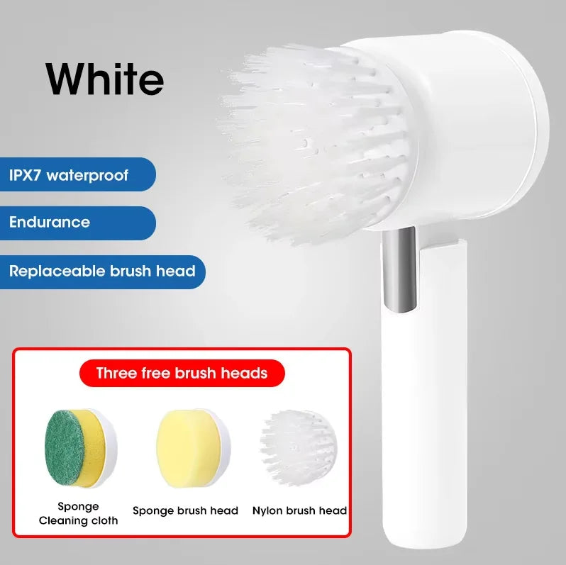 SpinClean Pro - 5-in-1 Electric Power Scrubber