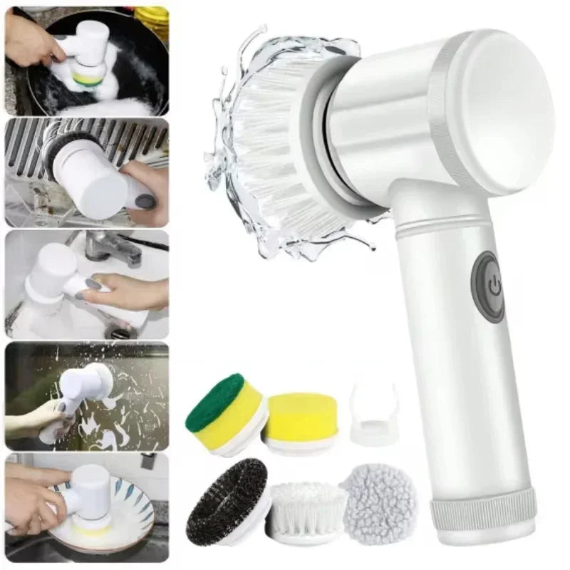 SpinClean Pro - 5-in-1 Electric Power Scrubber