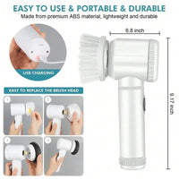SpinClean Pro - 5-in-1 Electric Power Scrubber