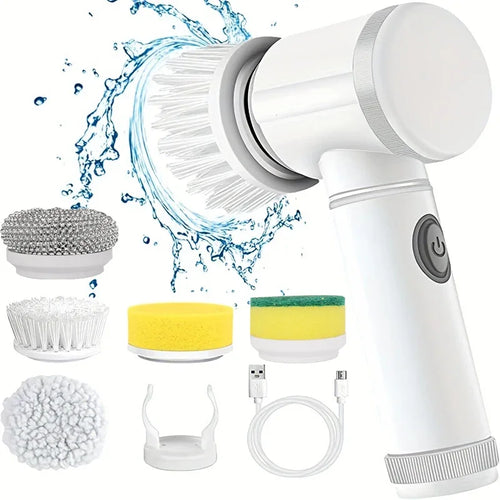SpinClean Pro - 5-in-1 Electric Power Scrubber