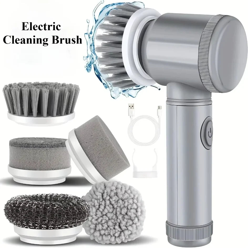 SpinClean Pro - 5-in-1 Electric Power Scrubber