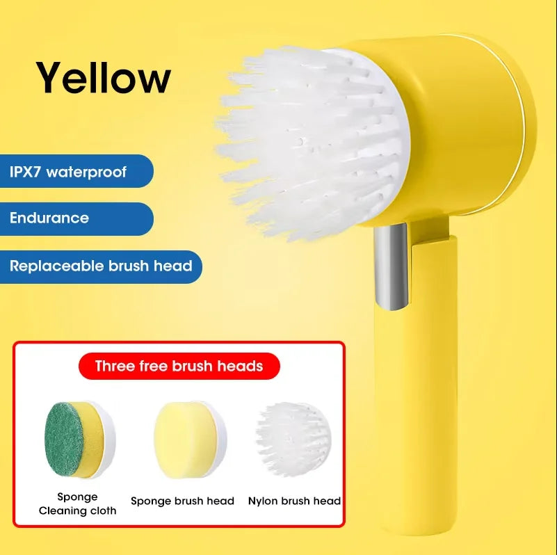 SpinClean Pro - 5-in-1 Electric Power Scrubber